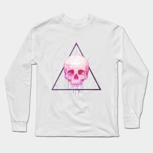 Skull in triangle Long Sleeve T-Shirt